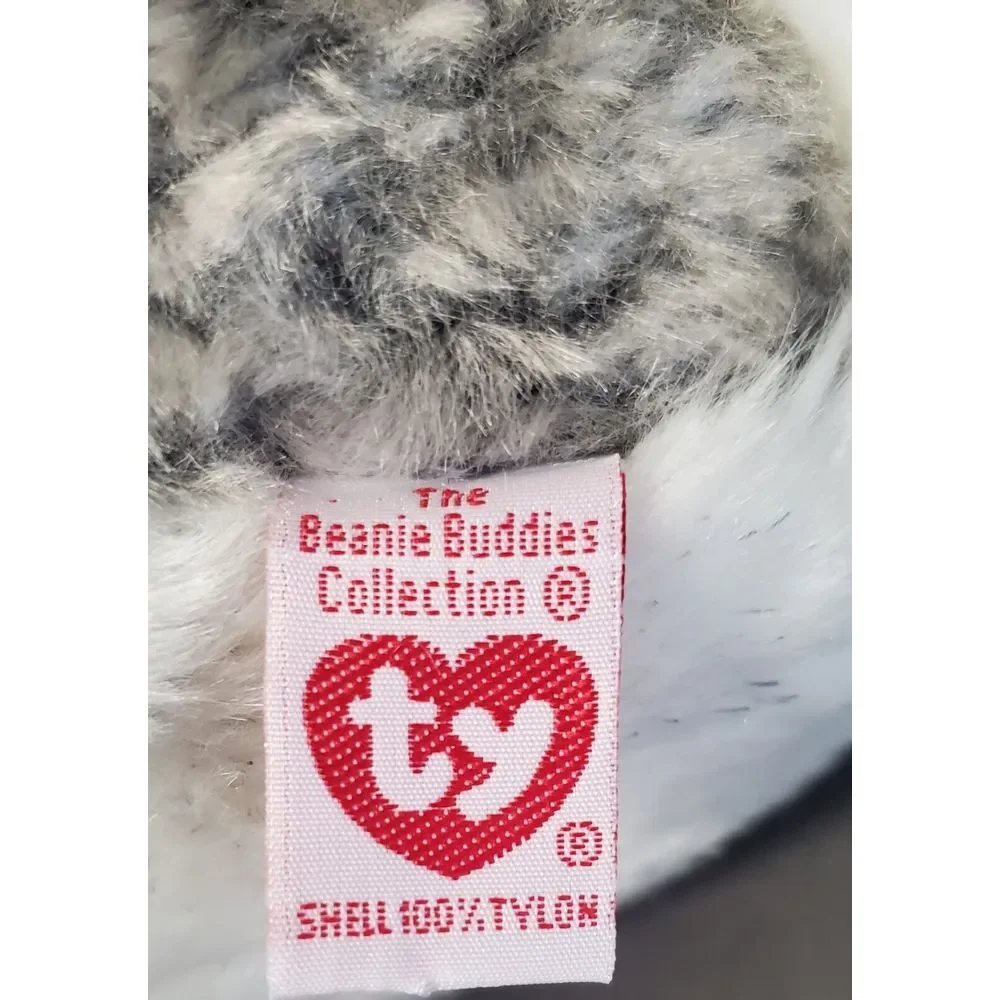 Vintage 2001 TY Hopper the Rabbit Beanie Buddies Super Soft Stuffed Plush NWT